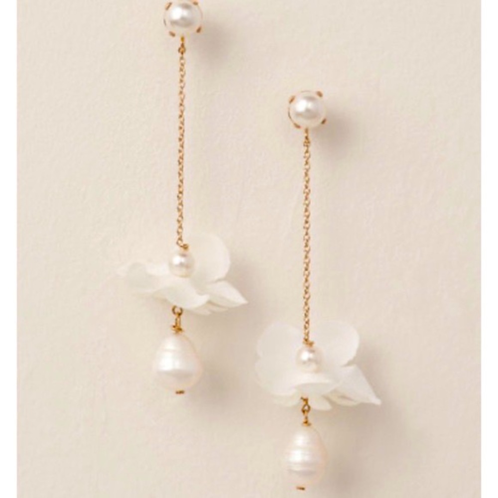Anton Heunis BHLDN Pearl Flower
Drop Earrings